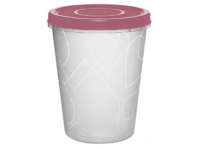 Банка для продуктов Sugar&Spice Vanilla с завинчивающейся крышкой 1л брусника